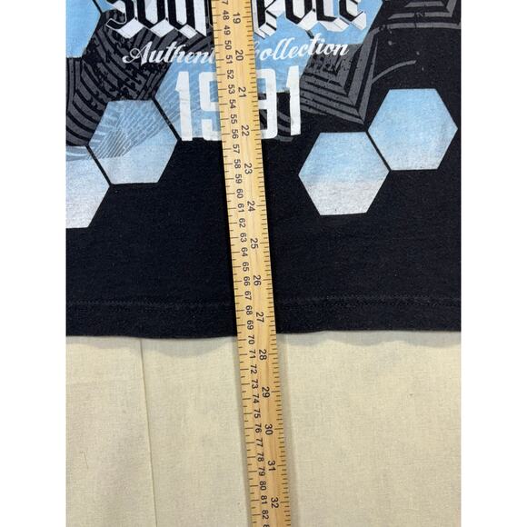Southpole Men's Size XL T-Shirt Black Grind 2 Build Athletic Collection 1991 - Picture 2 of 16